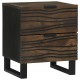 Sonata H Нощен шкаф с чекмедже Орех 40 x 33 x 46 см мангово дърво масив