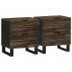 Sonata H Нощен шкаф 2 pcs Орех 40 x 33 x 46 см мангово дърво масив