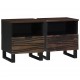 Sonata H Нощен шкаф 2 pcs Орех 40 x 33 x 46 см мангово дърво масив