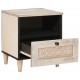 Sonata H Нощно шкафче 2 pcs Бежово 40 x 33 x 46 см мангово дърво масив