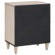 Sonata H Нощно шкафче Бежово 50 x 33 x 60 см мангово дърво масив