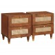 Sonata H Нощни маси с чекмедже 2 pcs 40 x 33.5 x 46 см