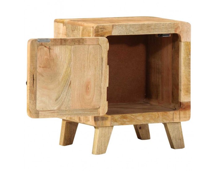 Sonata H Нощно шкафче 40x32x46 cm Масивна дървесина Грубо манго