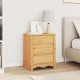 Sonata H Нощен шкаф Drammen Дъб 45 x 35 x 56 см Борово дърво масив