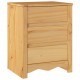 Sonata H Нощен шкаф Drammen Дъб 45 x 35 x 56 см Борово дърво масив
