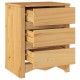 Sonata H Нощен шкаф Drammen Дъб 45 x 35 x 56 см Борово дърво масив