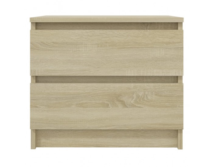 Sonata H Нощни шкафчета 2 бр дъб сонома 50x39x43,5 см инженерно дърво