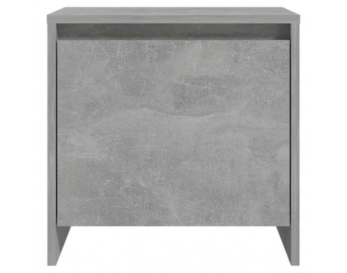 Sonata H Нощно шкафче, бетонно сиво, 45x34x44,5 см, инженерно дърво