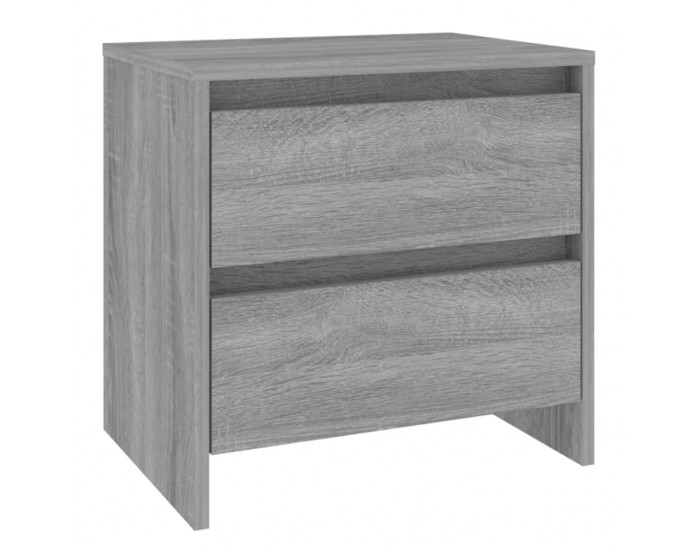 Sonata H Нощни шкафчета 2 бр сив сонома 45x34,5x44,5 см инженерно дърво