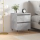 Sonata H Нощно шкафче бетонно сиво 40x35x50 см инженерно дърво