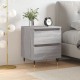 Sonata H Нощно шкафче сив сонома 40x35x50 см инженерно дърво