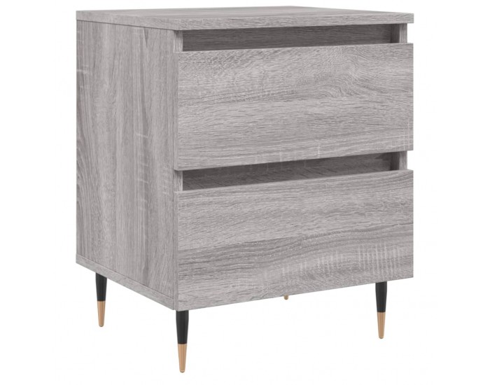 Sonata H Нощно шкафче сив сонома 40x35x50 см инженерно дърво
