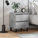 Sonata H Нощно шкафче бетонно сиво 40x35x50 см инженерно дърво