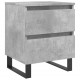 Sonata H Нощно шкафче бетонно сиво 40x35x50 см инженерно дърво