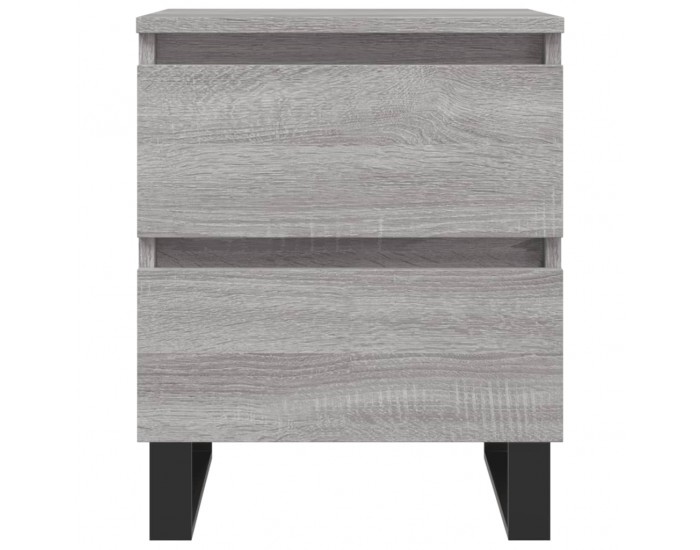 Sonata H Нощно шкафче сив сонома 40x35x50 см инженерно дърво