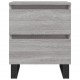 Sonata H Нощно шкафче сив сонома 40x35x50 см инженерно дърво