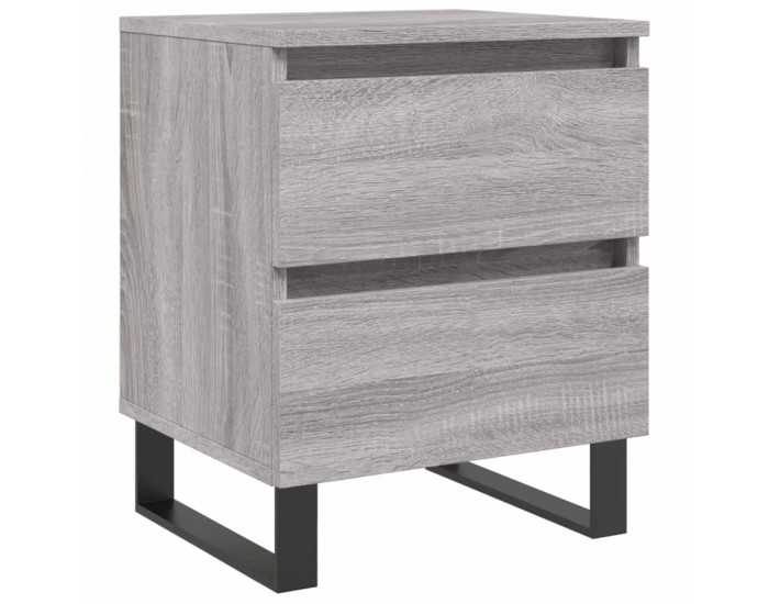 Sonata H Нощно шкафче сив сонома 40x35x50 см инженерно дърво