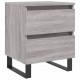 Sonata H Нощно шкафче сив сонома 40x35x50 см инженерно дърво