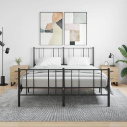 Sonata H Нощни шкафчета 2 бр дъб сонома 40x35x47,5 см инженерно дърво - Noptiere