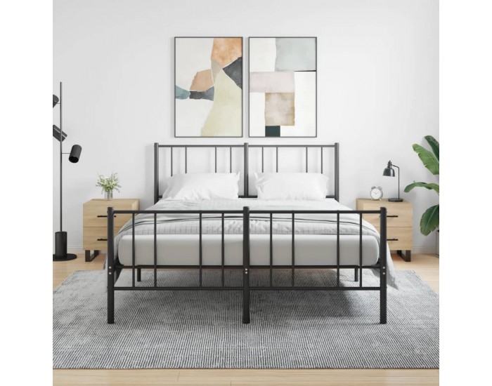 Sonata H Нощни шкафчета 2 бр дъб сонома 40x35x47,5 см инженерно дърво