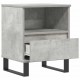 Sonata H Нощно шкафче бетонно сиво 40x35x50 см инженерно дърво