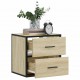 Sonata H Стенно нощно шкафче Sonoma Oak 40x31x39,5 cm