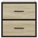 Sonata H Стенно нощно шкафче Sonoma Oak 40x31x39,5 cm