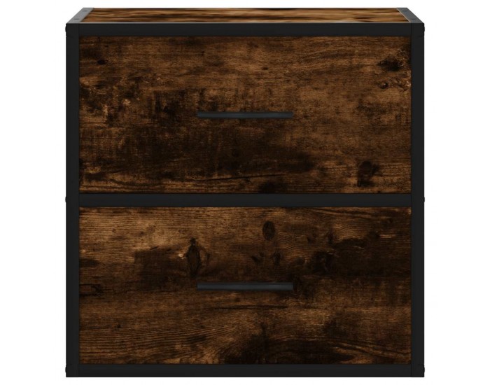 Sonata H Стенно нощно шкафче опушен дъб 40x31x39,5 cm