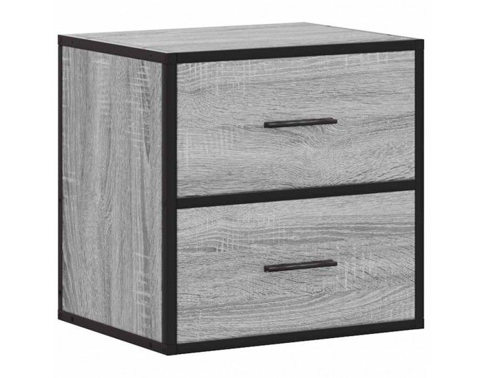 Sonata H Стенно нощно шкафче Grey Sonoma 40x31x39,5 cm