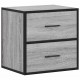 Sonata H Стенно нощно шкафче Grey Sonoma 40x31x39,5 cm