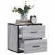 Sonata H Стенно нощно шкафче Grey Sonoma 40x31x39,5 cm