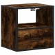 Sonata H Стенно нощно шкафче опушен дъб 40x31x39,5 cm