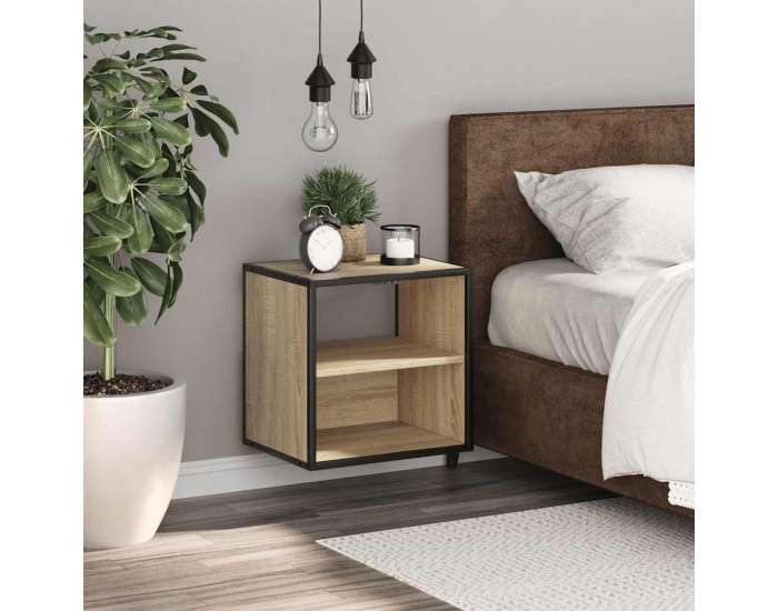 Sonata H Стенно нощно шкафче Sonoma Oak 40x31x39,5 cm