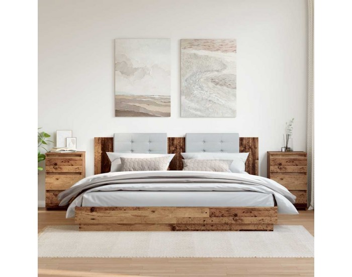 Sonata H Нощни шкафчета, 2 бр, 40x35x62,5 см, инженерно дърво