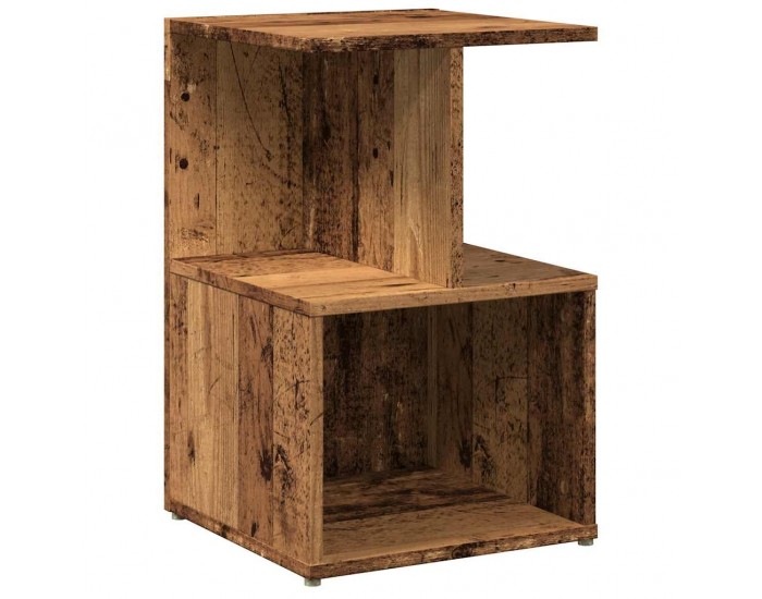 Sonata Noptiere 2 buc Lemn vechi 35x35x55 cm Lemn de prelucrare