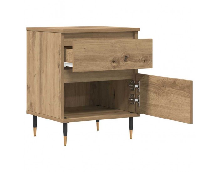 Sonata H Нощни шкафчета 2 бр дъб артизан 40x35x50 см инженерно дърво