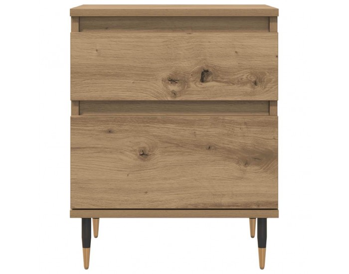 Sonata H Нощни шкафчета 2 бр дъб артизан 40x35x50 см инженерно дърво