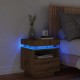 Sonata H Нощен шкаф с LED осветление Artisan Oak 40x39x48,5 cm