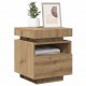 Sonata H Нощен шкаф с LED осветление Artisan Oak 40x39x48,5 cm