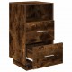 Sonata Noptiere 2 buc cu 2 sertare stejar afumat 36x36x68 cm