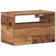 Sonata H Нощно шкафче за стенен монтаж, старо дърво, 45x26x28,5 см