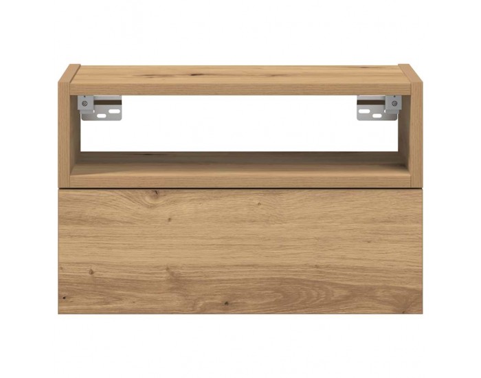 Sonata H Нощно шкафче за стенен монтаж, дъб артизан, 45x26x28,5 см