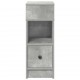Sonata Noptiera cu sertar gri beton 25x31x66 cm