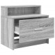 Sonata H Нощно шкафче с чекмедже, сив сонома, 51x31x47 см