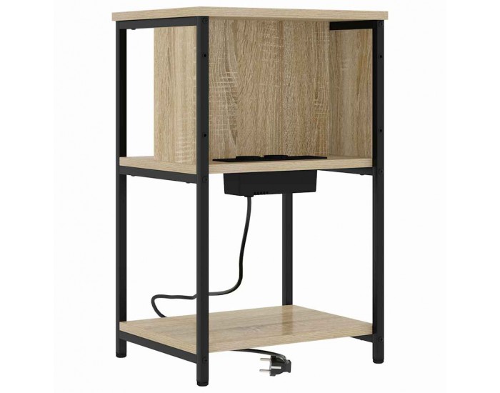 Sonata H Нощен шкаф 2 pcs дъб сонома 38 x 31 x 61 см Инженерно дърво