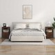Sonata H Нощно шкафче с зарядна станция 2 pcs Кафяв дъб 40 x 31 x 60 см