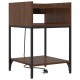 Sonata H Нощно шкафче 2 pcs Кафяв дъб 40 x 40 x 61 см Инженерно дърво