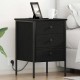 Sonata H Нощен шкаф 2 pcs Черен дъб 42 x 41 x 61 см Инженерно дърво
