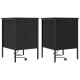 Sonata H Нощен шкаф 2 pcs Черен дъб 42 x 41 x 61 см Инженерно дърво