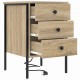 Sonata H Нощен шкаф 2 pcs дъб сонома 42 x 41 x 61 см Инженерно дърво